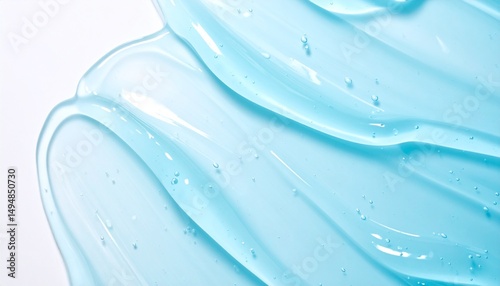 涼し気なジェル、爽やかでフレッシュなイメージの背景素材