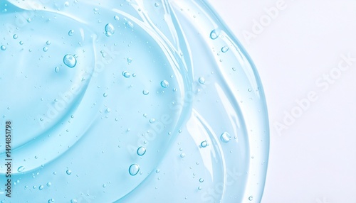 涼し気なジェル、爽やかでフレッシュなイメージの背景素材