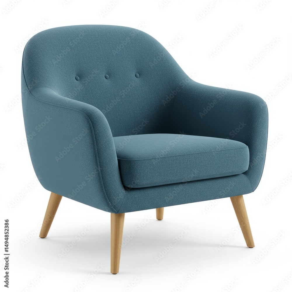 Fototapeta premium sofa isolated on white background