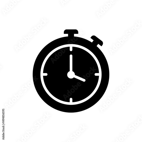 Hospital Clock Timer Icon for Medical Time Management