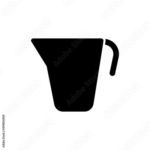 Medicine Dosage Cup Icon for Accurate Medication Measurement