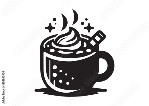 Hot Cocoa Mug Vector