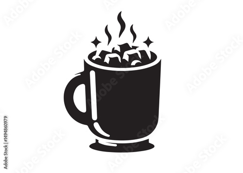 Hot Cocoa Mug Vector