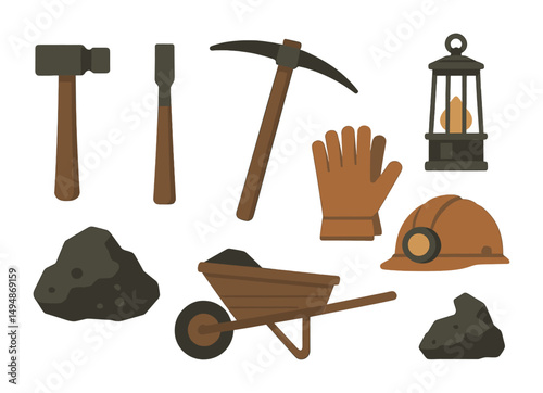 Web and social media flat icons set – modern, digital, online engagement symbols