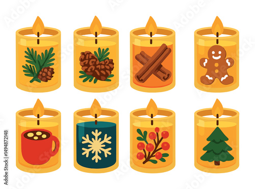 Eco-friendly flat icons set – sustainable, green, environmental design symbols