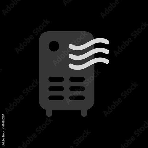 Air Purifier Filled Icon