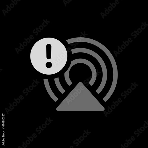 Play Audio Badge Exclamation