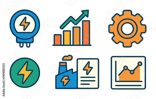 Sleep and relaxation icons set – flat, filled, rest and bedtime symbols