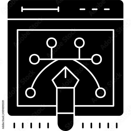 Browser Icon Vector Element