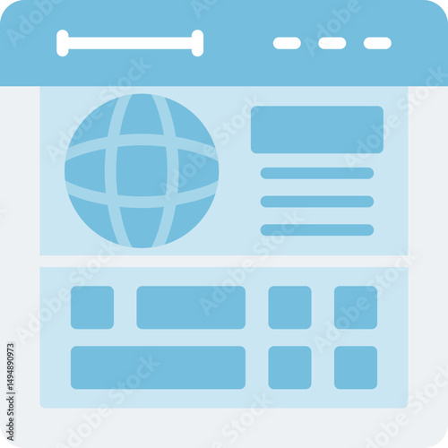 Browser Icon Vector Element