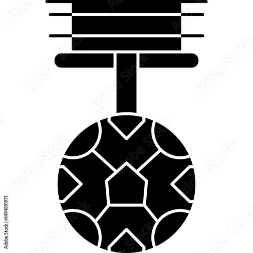 Soccer Ball Icon Vector Element