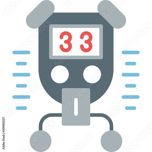 Chronometer Icon Vector Element