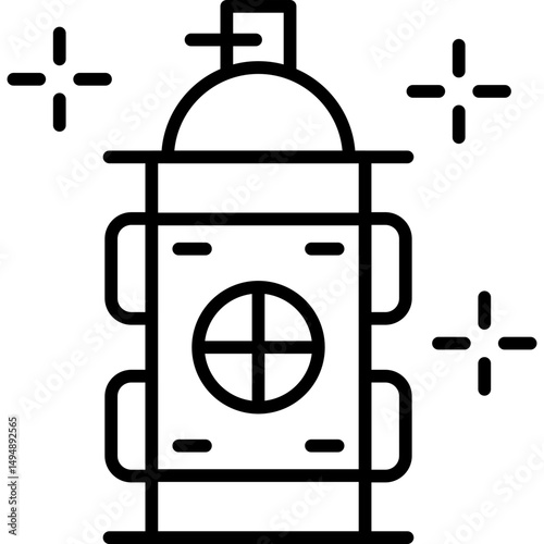 Spray Paint Icon Vector Element