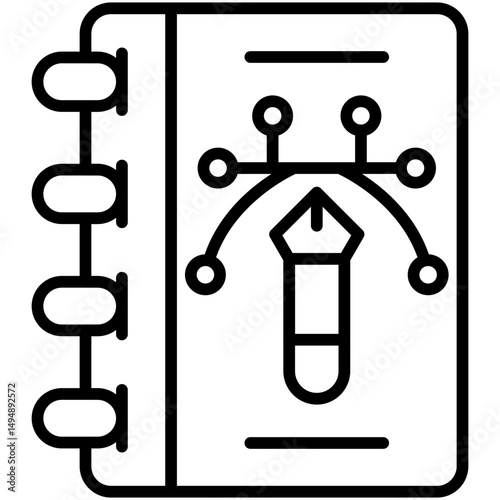 Book Icon Vector Element