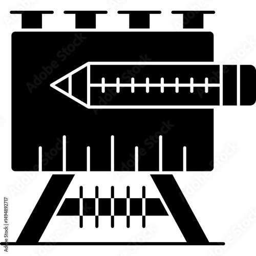 Canvas Icon Vector Element