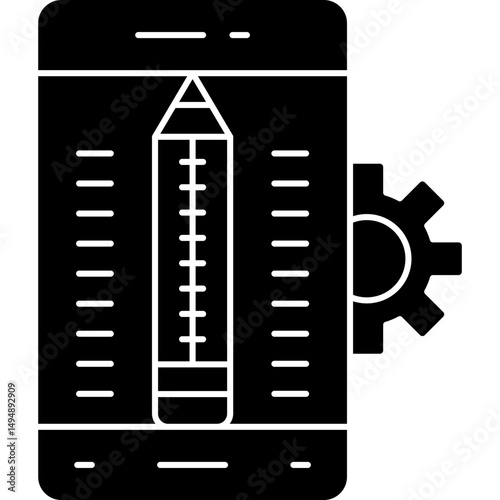 Pencil Icon Vector Element