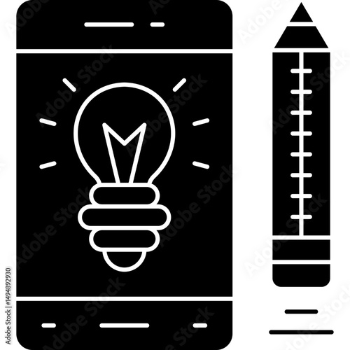 Pencil Icon Vector Element