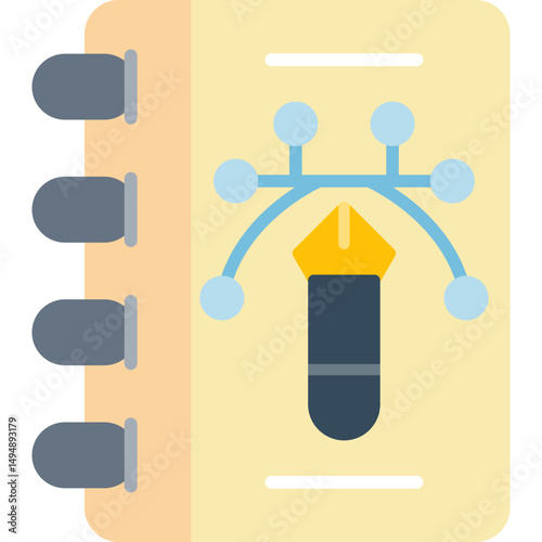 Book Icon Vector Element