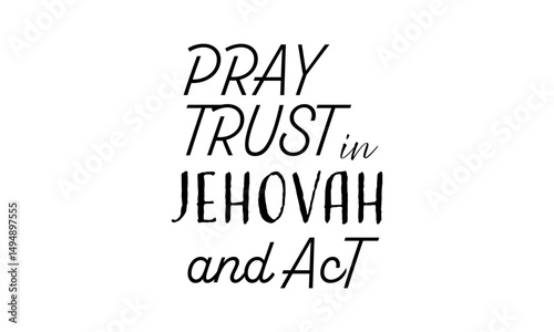 Jehovah’s Witness Quote – Faith, Hope, and Strength Through God's Word