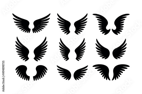 angel wings icon pack