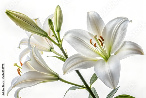white lily flower