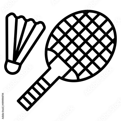 Badminton Icon