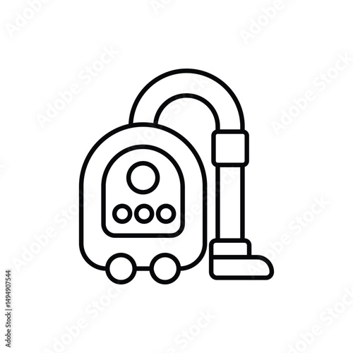 Vaccum Cleaner Vector icon