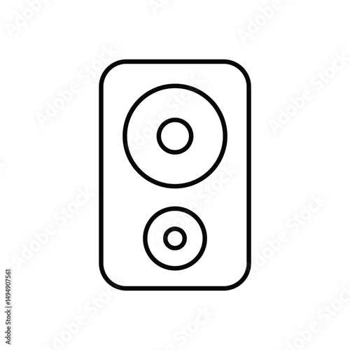 Loud Speaker Vector icon