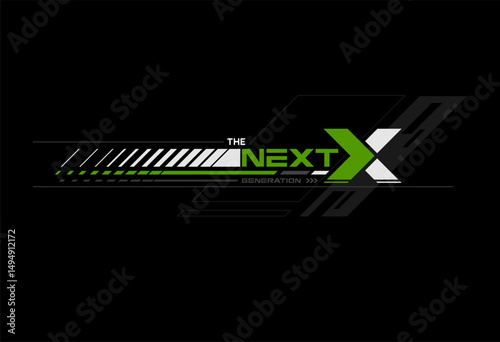 next generation stylish typography slogan.Vector print tee shirt,for new generation style 