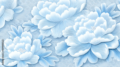 Beautiful flower wallpaper pattern