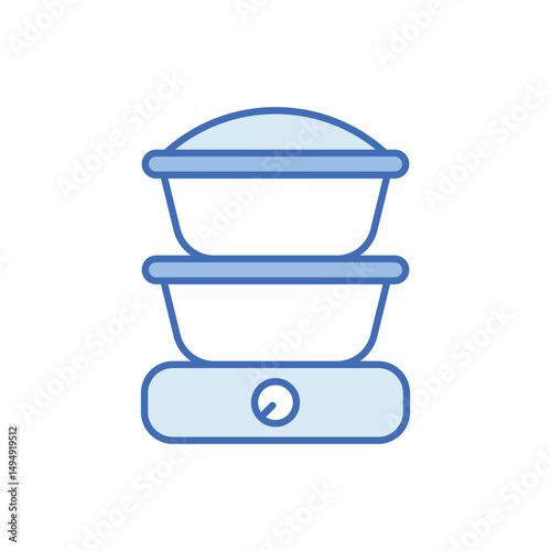 Double Boiler Vector icon