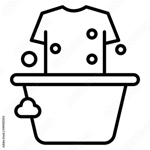 Washing Vector Icon