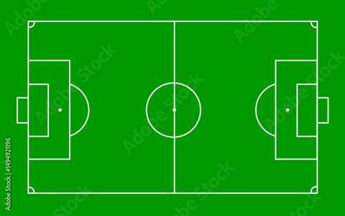 foot ball field or soccer field background  