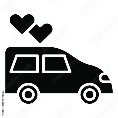 Wedding Car Icon