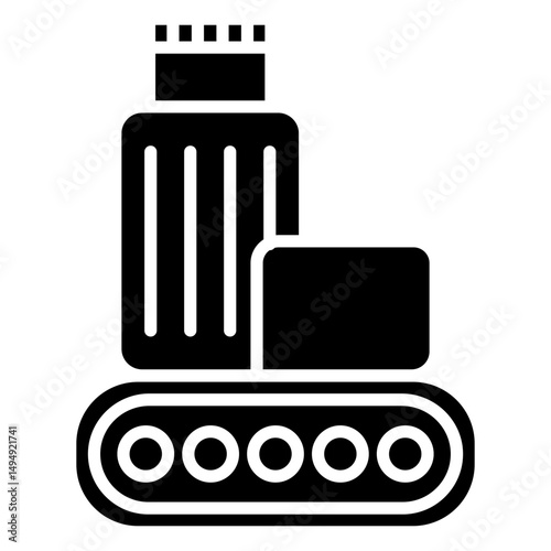 Luggage Conveyor Icon