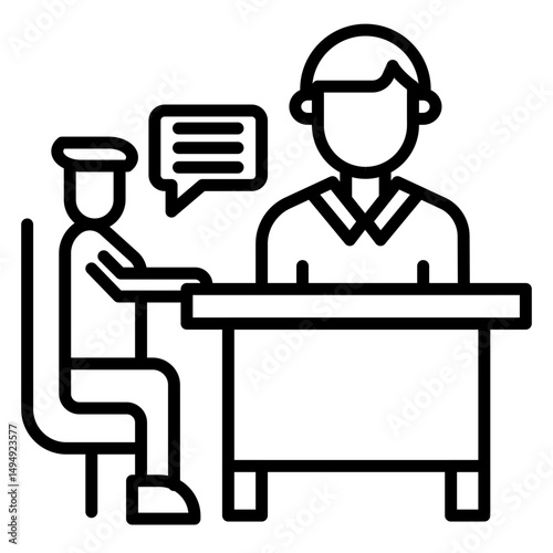 Consultation Vector Icon