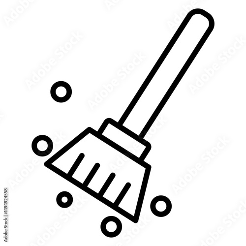 Sweep Vector Icon
