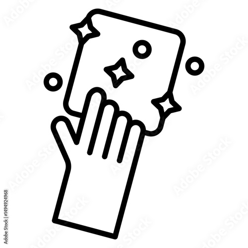 Wipe Vector Icon