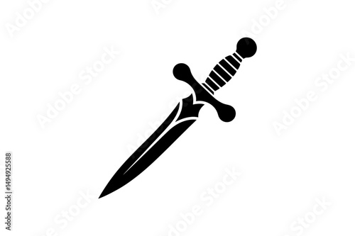 Dagger antique weapon sharp blade vintage design art