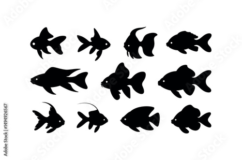 fish freshwater saltwater icon  