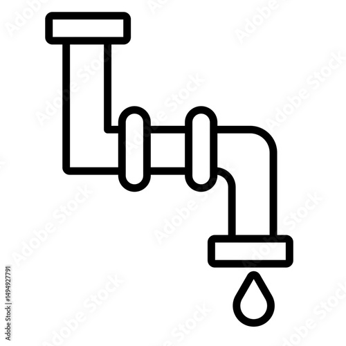 Plumbing Vector Icon