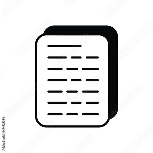 Document Vector icon