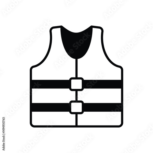 Life Vest Vector icon