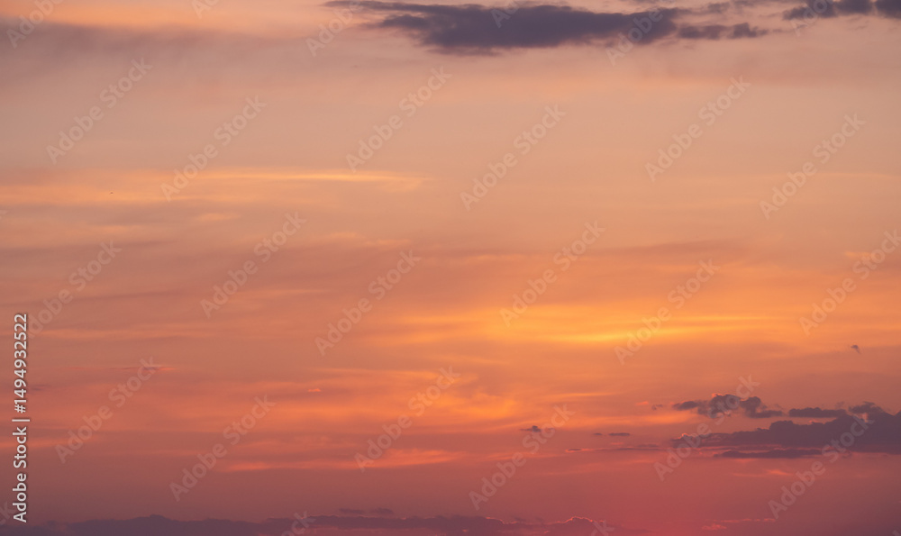 Naklejka premium Beautiful sunset