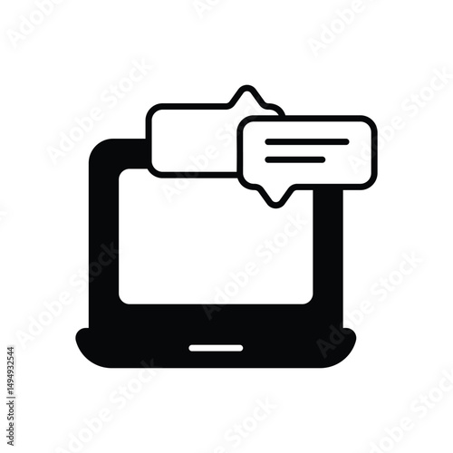 Online Help Vector icon