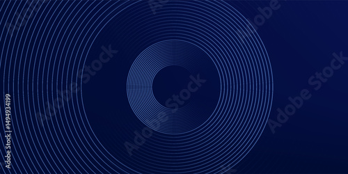 abstract dark background with glowing lines circles