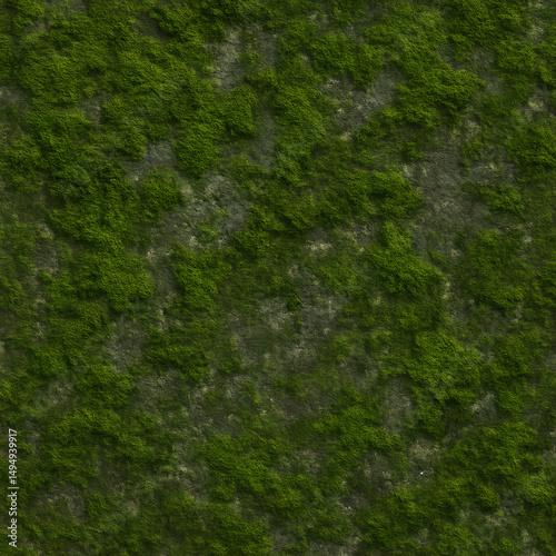Green Moss Texture Background