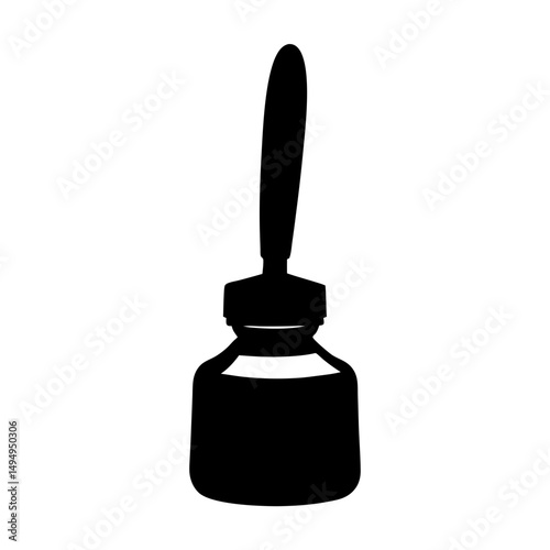 Inkwell with pen, a timeless symbol of writing and creative expression