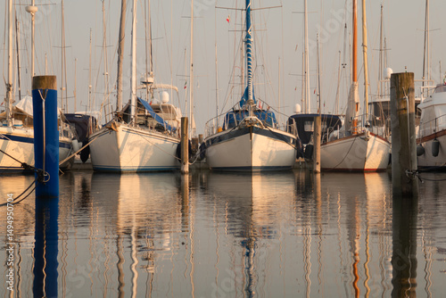 Photos Golden Hour Reflections at Aprilia Marittima Harbor