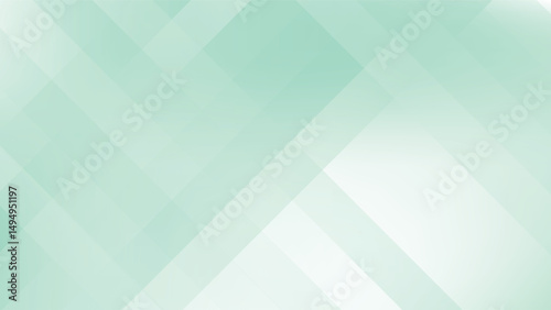 Modern abstract background with soft green diagonal shapes and transparent layers perfect for web design, presentations, and branding visuals